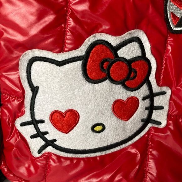 Sanrio Hello Kitty Puffer Sling Backpack - Picture 11 of 12